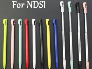 Peças Caneta Stylus de Plástico + Metal para Nintendo DSi – Acessório de Reposição para Tela de Toque