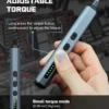 chave de fenda elétrica 68 em 1, 5 configurações de torque