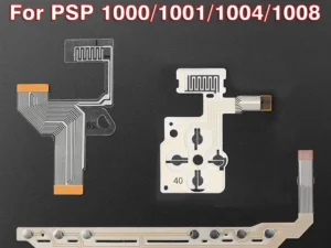 Conjunto de Cabo Flexível para PSP 1000 – Botões Direcionais, L/R, Volume e Teclado – Peça de Reparo para PSP 1001/1004/1008
