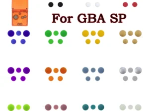 kf-S08921c7d52d84879895fd1171100771b2 Conjuntos de Tampas de Borracha para Reparo do GBA SP – Capas para Parafusos da Carcaça