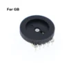 Peças de Substituição – Interruptor de Roda de Controle de Volume (Potenciômetro) para Placa-Mãe de Game Boy (GB/GBA/GBC)