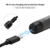 Ferro de solda usb mini pequeno conjunto de ferro de solda portátil doméstico tipo-c interface 600mah bateria temperatura ajustável