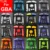 kf-S0ac0c49632a740d5bac6c89f5d1fb1fby Conjunto de Botões Coloridos para GBA – A/B, L/R, D-Pad e Liga/Desliga – Peças de Substituição