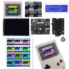 kf-S0d64993608504cba90b2da3ed82474834 Kit upgrade Gameboy DMG tela LCD Retro Pixel V5 + shell – 36 cores, FRM e retroiluminação