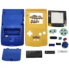 kf-S0f279abd0a6649af844b7ddcf34a3f52O Carcaça gameboy Color substituição amarelo colorido Pokémon case Pikachu