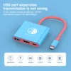 kf-S12d905b6e0494123858cbb4681404926W Adaptador HDMI 4K Estação de Acoplamento para Nintendo Switch OLED Estação de Carregamento com Porta USB 3.0 Tipo C e Saída HDMI