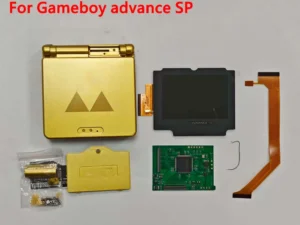 kf-S189273b25bb44ceb841453f8019f7657w Kit de LCD IPS de 2.9" de Alta Luminosidade e Carcaça para Gameboy Advance SP