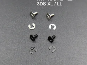 Parafusos de Fixação (1-5 Unidades) para 3DS XL/LL – Reparo da Tampa da Bateria e Carcaça