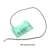 kf-S21fd8e5dcde54dd7845b817c4bc4e8adr Peças de Cabo de Antena WiFi + Microfone Embutido para Reparo de Nintendo DS Lite (NDSL)
