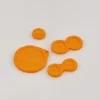 1 Conjunto de Botões de Borracha, Almofadas de Contato, Dobradiças de Silicone e Parafusos para Reparo do Game Boy Advance SP (GBA SP)