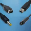 Cabo Adaptador de Carregamento Tipo-C para Consoles de Jogos PSP 2000 3000/GBA SP/3DS NDSi