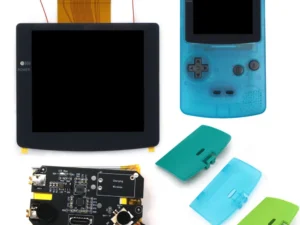 kf-S49b27f63571449d29ebab0f470fe9704U Tela LCD IPS Laminada 2,8" com Retroiluminação e Bateria USB-C para Game Boy Color GBC – Instalação Sem Solda