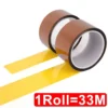 Fita kapton de 5-40mm, fita adesiva isolante de poliimida, loteптоновы©, fita térmica para proteção de placa