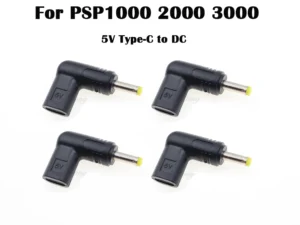 Adaptador USB-C para PSP 1000/2000/3000 - Carregador Tipo-C 5V