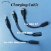 Cabo Adaptador de Carregamento Tipo-C para Consoles de Jogos PSP 2000 3000/GBA SP/3DS NDSi