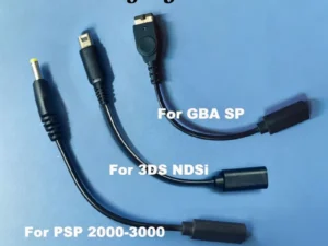 kf-S5511d6a9cc884b3c98d787d63428dddbV Cabo Adaptador de Carregamento Tipo-C para Consoles de Jogos PSP 2000 3000/GBA SP/3DS NDSi