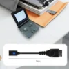 Adaptador de Carregamento USB-C de 10cm para Game Boy Advance SP (GBA SP)