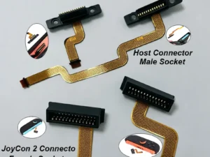 Cabo Flexível com Conector para Reparo dos Joy-Con do Nintendo Switch 2 – Peça para Conectar os Controles ao Console (Lado Esquerdo e Direito)