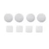 Conjunto de Tampas de Borracha para Furos de Parafuso – Carcaça Frontal e Traseira do New 3DS XL/LL