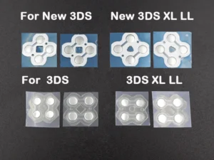 kf-S8b76677e8d3f4605b18ff0f7ee758a153 Contato Metálico para Botões do 3DS XL - D-Pad + ABXY - 1 a 4 Unidades - Substituição para PCB