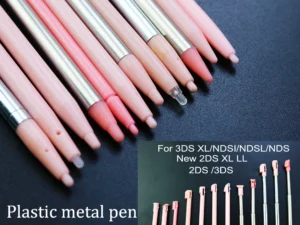Caneta Stylus de Plástico e Metal para 3DS/NDS/2DS – Acessório Universal para Vários Modelos