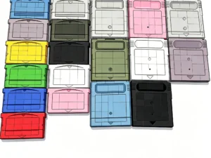 Capa de Cartucho Transparente Sem Logo para GBA/GBC/DMG – Estojo de Reposição