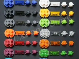 1 Conjunto de Botões Coloridos de Substituição para Game Boy Color (GBC) – Peças DIY para Console
