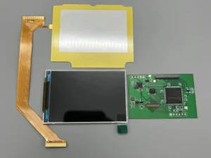 kf-Sb55ac8e3617b42a8982342ad6b0eca49b Tela LCD IPS de 3,0" com Alto Brilho para Game Boy Advance SP (GBA SP) – Tamanho Original, Modelo 2024
