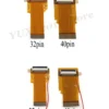 kf-Sb84ab389cb2f458992e25164a2acd3d8x Cabo Flexível para Adaptador de Retroiluminação GBA SP – 32/40 Pinos