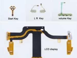 Cabo Flexível Completo para PSP Go - Tela + Botões Home/Volume/Select/Start/L/R - Reposição