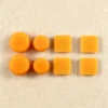 Conjuntos de Tampas de Borracha Antipoeira para Furos de Parafuso – 3DS XL/LL – Peças de Reposição