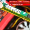 Fita kapton de 5-40mm, fita adesiva isolante de poliimida, loteптоновы©, fita térmica para proteção de placa