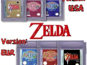 kf-Sd32a3645d50f420f86d9387566abe34a0 Cartucho Zelda para GBC - Awakening e Oracle of Seasons - 16 Bits