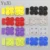 kf-Sdc6c994c8e6543faafb4b31bb97b456f0 Conjunto de Almofadas de Silicone + Botões Coloridos (AB/D-Pad) para Nintendo DS Lite – Peças de Reparo