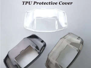 kf-Sdfda3e0e71a94455a8784f00d5485b5cv Capa protetora transparente de tpu para gba, capa protetora adequada para console avançado, 1 peça