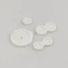 1 Conjunto de Botões de Borracha, Almofadas de Contato, Dobradiças de Silicone e Parafusos para Reparo do Game Boy Advance SP (GBA SP)