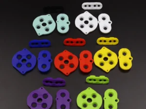 kf-Sed14c197692049b180b7670431b86b5bI Conjuntos de Almofadas Condutoras de Silicone para GBC – Botões A/B e Direcional (D-Pad), Peças de Reparo